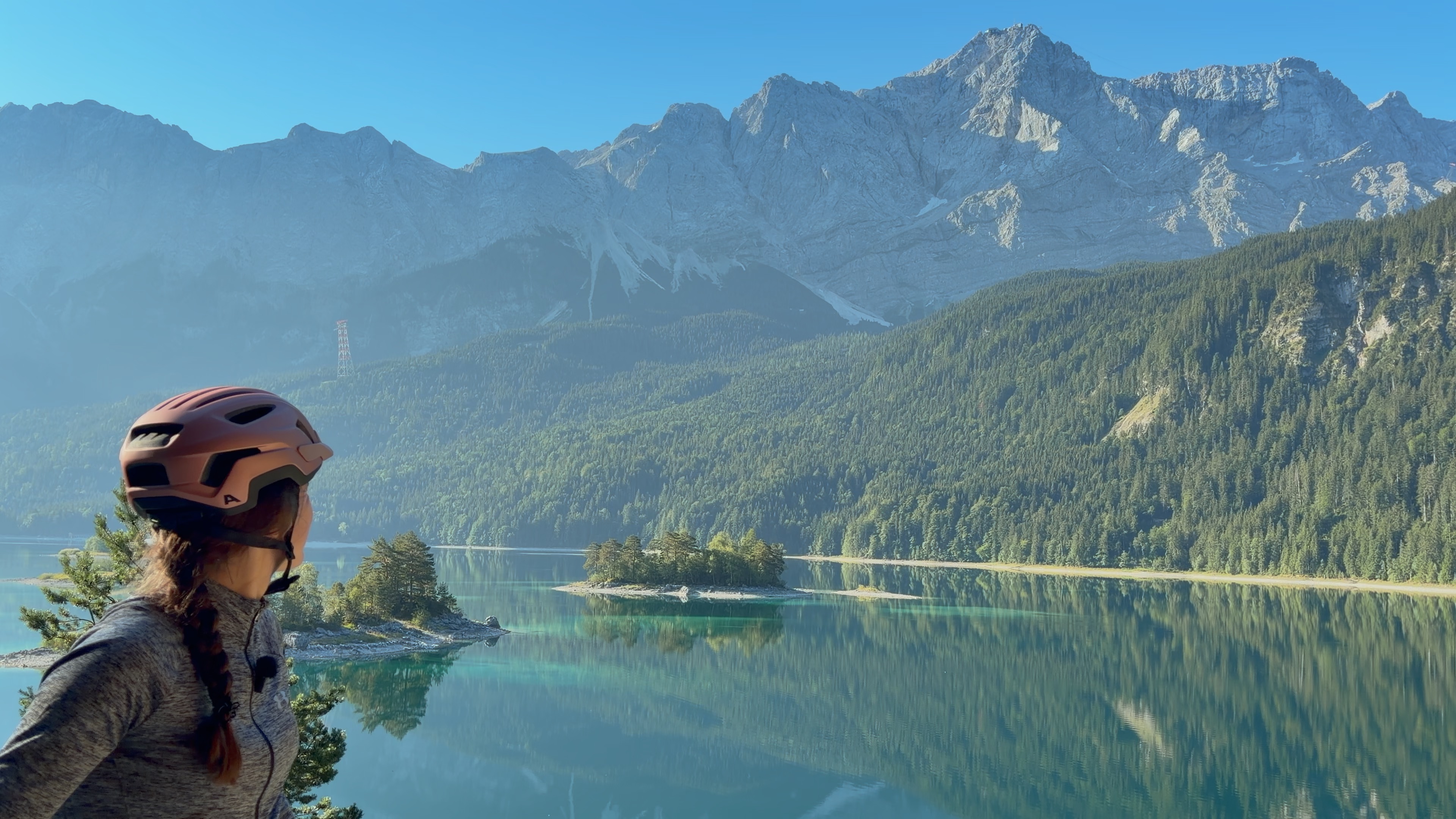 Mit dem Fahrrad zum Eibsee - Die Karibik Bayerns